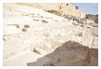 Частично реконструированные монументальные ступени иродианского периода