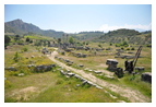 Руины храма Артемиды и Зевса (вид с северо-запада)