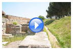 Видео: Римская дорога. Ряд домов-магазинов