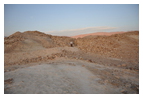 Общий вид на Баб эд-Дру с запада, от Мертвого моря