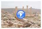 Видео: Перистиль и развалины различных строений дворца