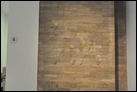 Быки и сирруши (драконы) 1-й фазы ворот Иштар. Обожженный кирпич, рельеф не покрыт глазурью, Вавилон, VI в. до Р.Х. Берлинский музей Пергамон. Инв. номер не указан в экспозиции музея.
