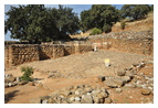 Площадь перед городскими воротами и внешние городские ворота израильского периода (другой ракурс)