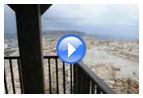 Видео: Вид на место, где располагался самарянский храм, а ныне находятся развалины октогональной византийской церкви (вид с юго-западного угла византийской крепости)