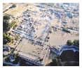 Вид на храм Иоанна Богослова сверху, фото с информационного стенда