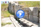 Видео: Общественный туалет византийского периода возле гимназии