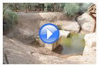 Видео: Место крещения Господа Иисуса Христа в Иордане (другой ракурс)
