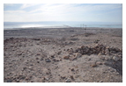 Вид с западной части города на запад, на Мертвое море