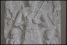 Культовый рельеф. 1-я пол. 2-го тыс. до Р.Х. Гипсовый камень. Берлинский музей Пергамон. Инв. номер не указан в экспозиции музея.