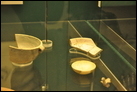 Чаша. Глазурь, храм Фосс из Лахиша, 1400-1200 гг. до Р.Х. Британский музей. WA 1980-12-14.12066. Возможно, использовалась для еды.