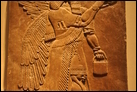 Дух-хранитель. Нимруд, 865-860 гг. до Р.Х. Британский музей. ANE 118877.