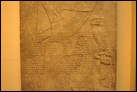Дух-хранитель. Нимруд, ок. 865-860 гг. до Р.Х. Британский музей. WA 118803. Этот дух охранял дверь, ведущую, вероятно, в царские покои.