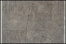 Рельефы дворца. Алебастр, Нимруд, 883-859 гг. до Р.Х. Берлинский музей Пергамон. Инв. номер не указан в экспозиции музея.