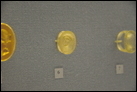 Перстень с изображением Береники II (267-221 гг. до Р.Х.). Стекло. Египет. III в. до Р.Х. Эрмитаж. ГР-20806 (Ж.608).