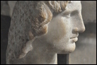 Портрет Александра Великого (336-322 гг. до Р.Х.). Мрамор, предположительно, из Александрии, II-I вв. до Р.Х. Британский музей. GR 1872.5-15.1.