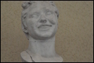 Голова Сатира. Кон. I в. по Р.Х. Рим, Музей Киарамонти. Инв. 1323. Копия с греческого оригинала 1-ой пол. II в. до Р.Х.