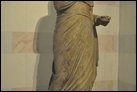 Мраморная статуя молящейся женщины. С о. Анафа, Греция. I в. по Р.Х. Эрмитаж. ГР-4942 (А.440).