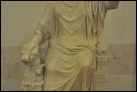 Мраморная статуя Сераписа. Из Рима.  III в. до Р.Х.  Эрмитаж. А.216. Серапис — греко-египетский бог подземного царства.