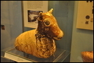 Мумия молодого быка. Фивы, после 30 г. до Р.Х. Британский музей. EA 6771.