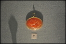 Инталия. Нереида на гиппокампе. Сердолик, золото. Рим. I в. до Р.Х. ГР-21446 (Ж.1249).
