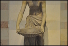 Мраморная фонтанная статуя "Нимфа с раковиной". Из Рима.  I в. до Р.Х. Эрмитаж. ГР-4179 (А.386). Из собрания маркиза Дж. П. Кампана.