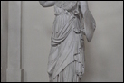 Статуя Афины. Копия I в. по Р.Х. с греческого оригинала III в. до Р.Х. Рим, Музей Киарамонти. Инв. 1701. Найдена при раскопках Виллы Кассия близ Тиволи.