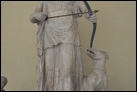 Статуя Артемиды. Сер. II в. по Р.Х. Произведена с греческого оригинала  IV в. до Р.Х. Рим, Музей Киарамонти. Инв. 1841.