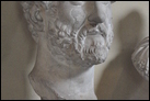 Изображение императора Антонина Пия (86-161 гг. по Р.Х.). Рим, Музей Киарамонти. Инв. 1236. Найдено в Остии, в районе так называемого Круглого храма.