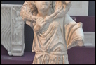Статуя Доброго пастыря. Из Рима, близ порта Сан-Паоло. 250-300 гг. по Р.Х. Белый мрамор. Рим, Капитолийский музей, Чентрале Монтемартини. Инв. IV. 21.