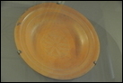 Краснолаковое блюдо со штампованным орнаментом. Глина, Северная Африка. IV в. Эрмитаж. Б 8641.