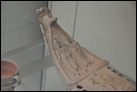 Светильник в форме корабля. Глина, Книд, ок. 70-120 гг. по Р.Х. Британский музей. GR 1862.4-14.1. Предмет был найден в море недалеко от Поццуоли (Италия).